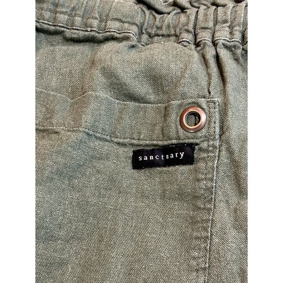 SANTUARY OLIVE GREEN JOGGERS WOMENS LARGE - Picture 6 of 6